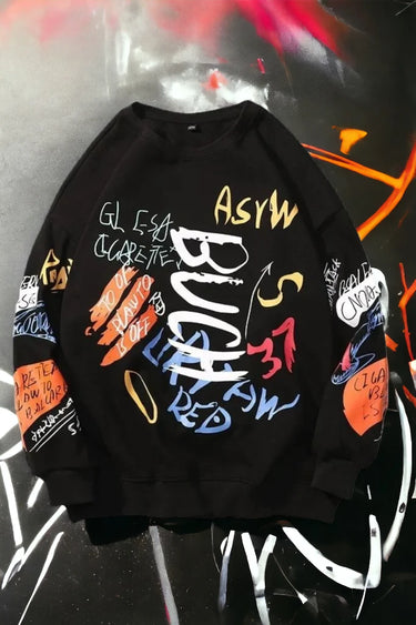 Sudadero Buch Street Negro